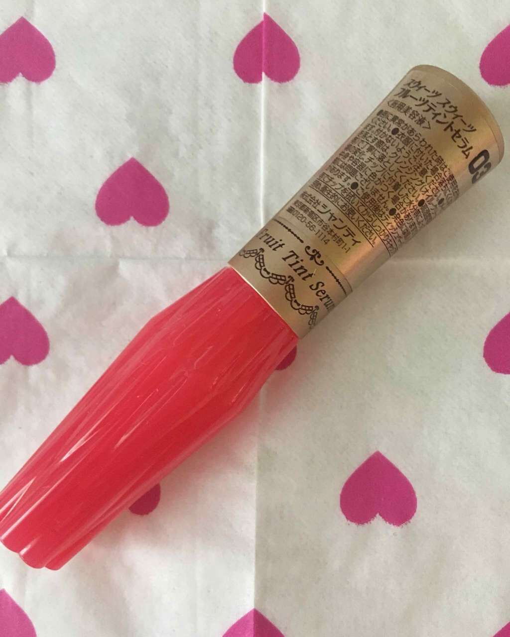 フルーツティントセラム/スウィーツ スウィーツ/リップティントを使ったクチコミ(2枚目)