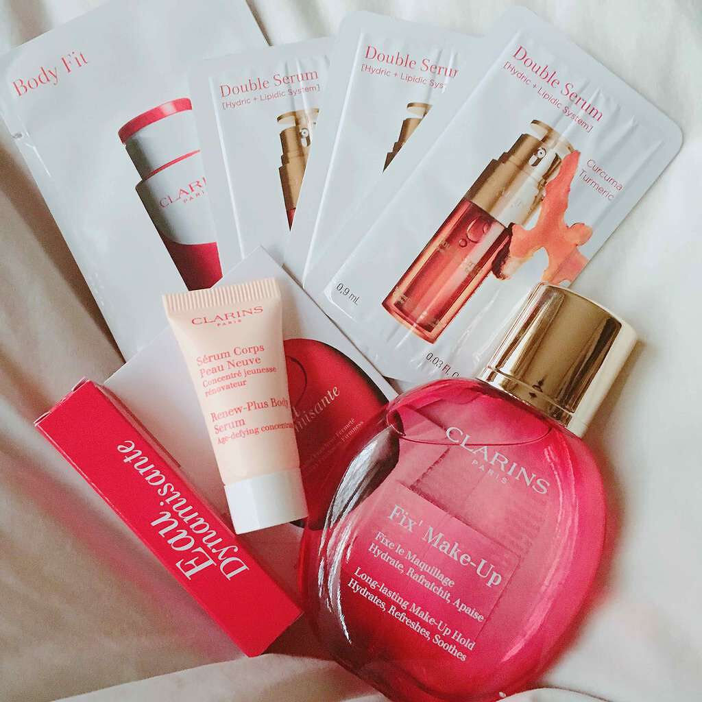 フィックス メイクアップ/CLARINS/ミスト状化粧水を使ったクチコミ(1枚目)