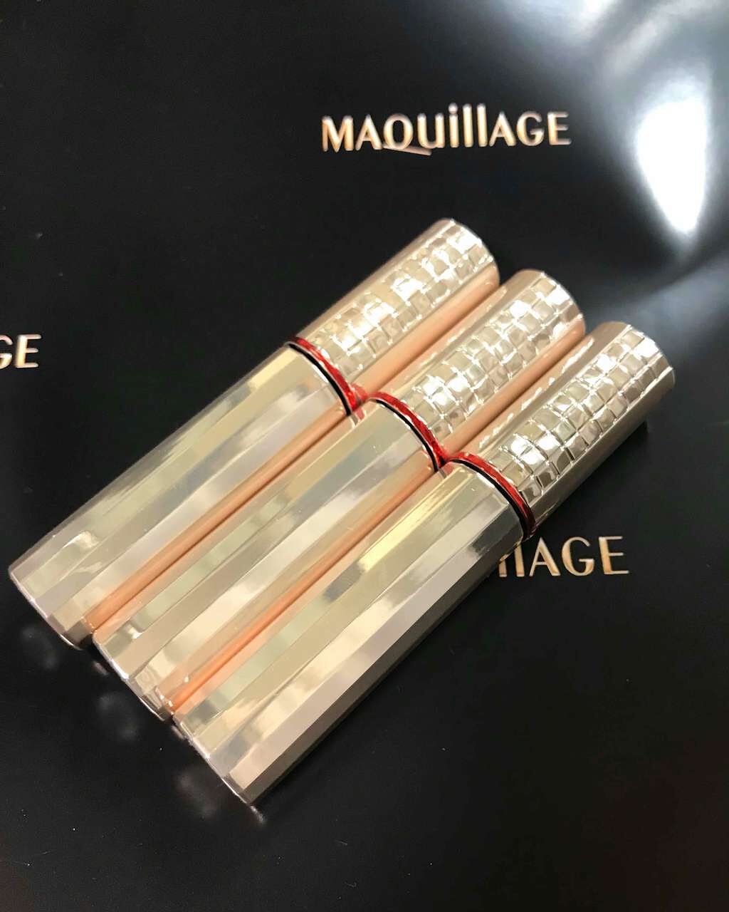 ウオータリールージュ/マキアージュ/リップグロスを使ったクチコミ(1枚目)