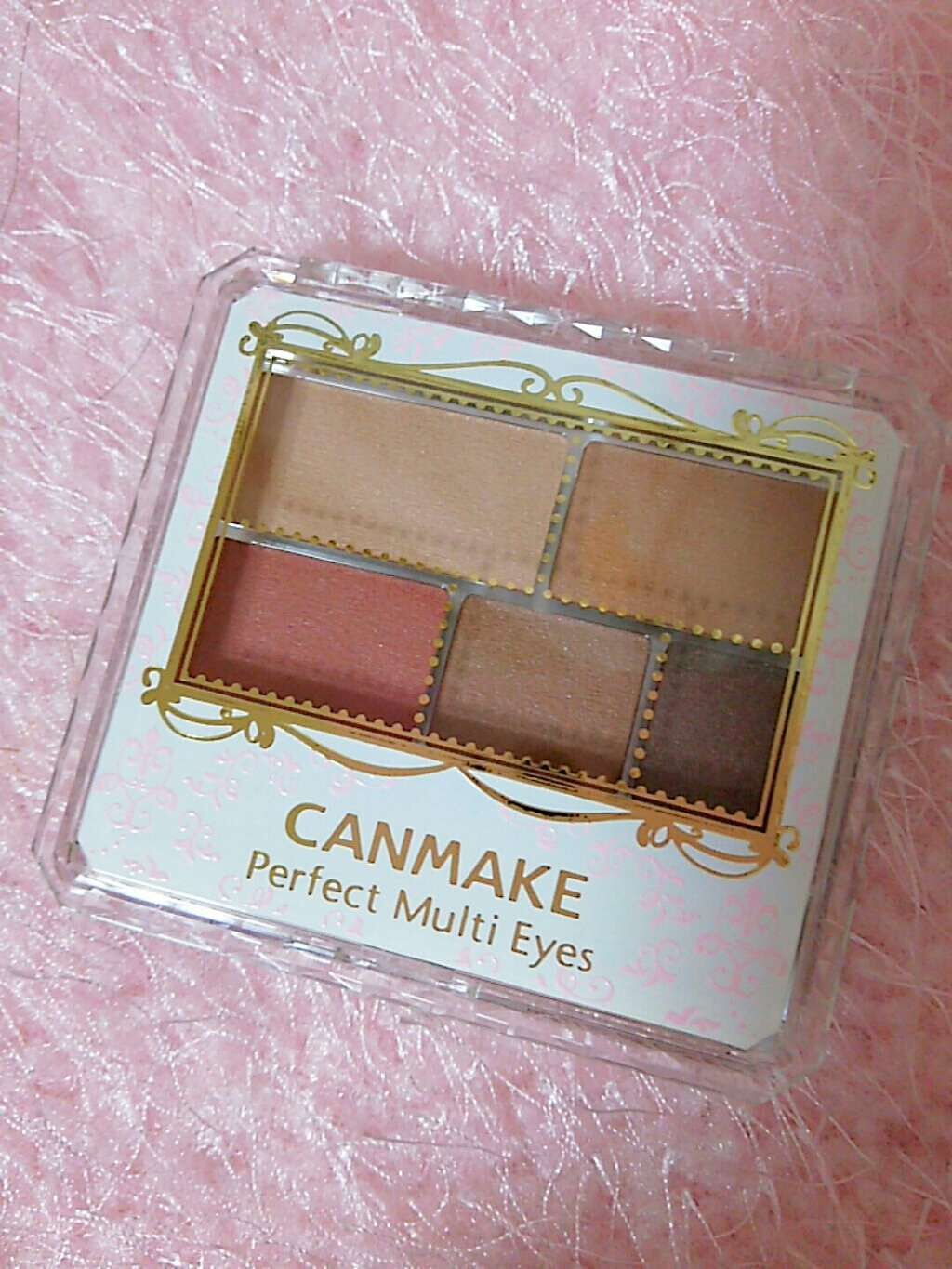 パーフェクトマルチアイズ/キャンメイク/アイシャドウパレットを使ったクチコミ(1枚目)