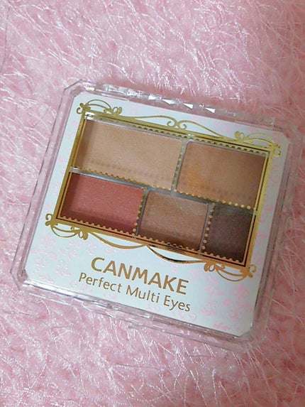 パーフェクトマルチアイズ/キャンメイク/アイシャドウパレットを使ったクチコミ(1枚目)