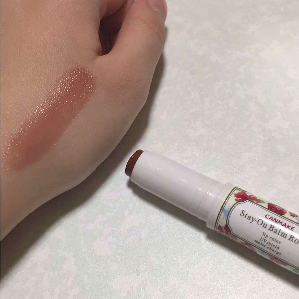 ステイオンバームルージュ/キャンメイク/口紅を使ったクチコミ(2枚目)