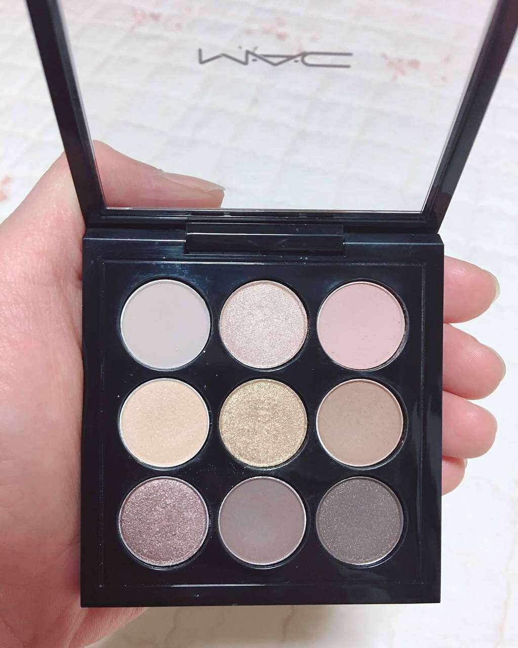 スモール アイシャドウ×9/M・A・C/アイシャドウパレットを使ったクチコミ（1枚目）