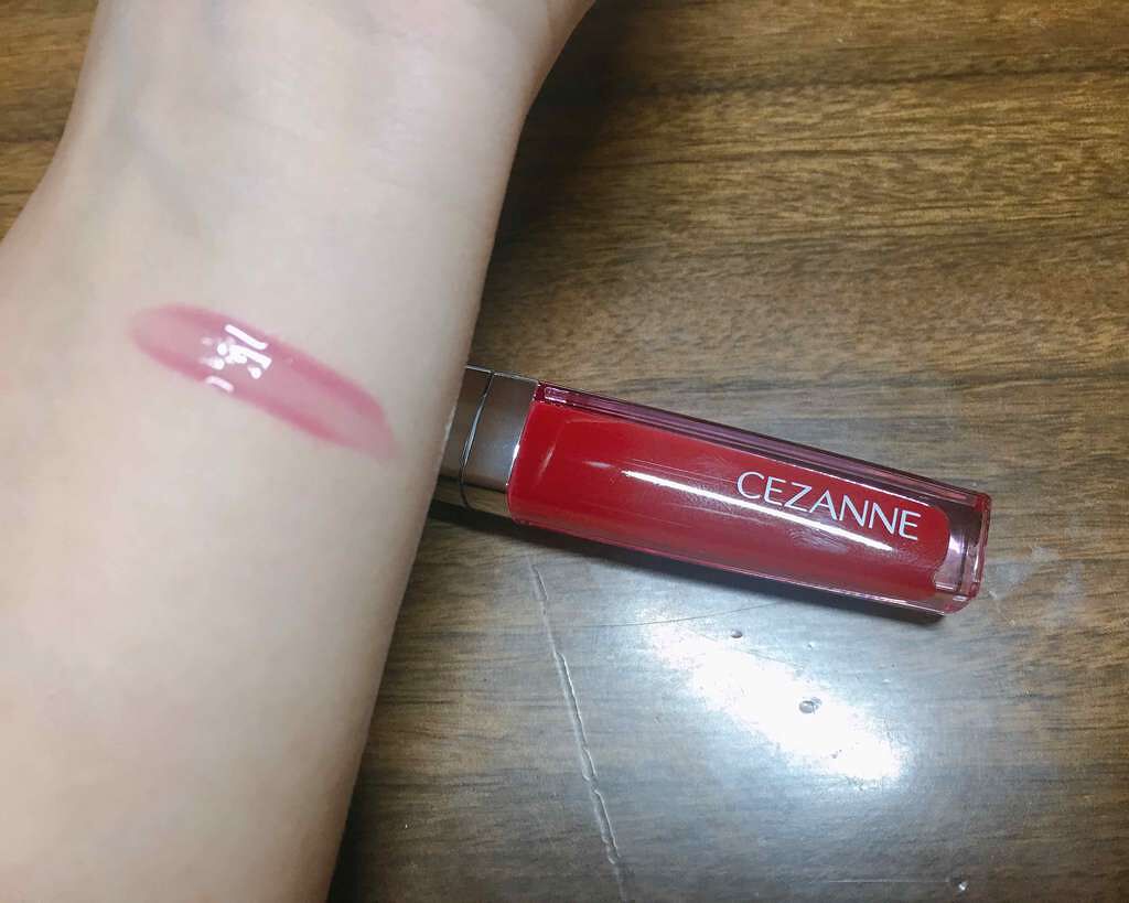 ジェルグロスリップ/CEZANNE/リップグロスを使ったクチコミ(2枚目)