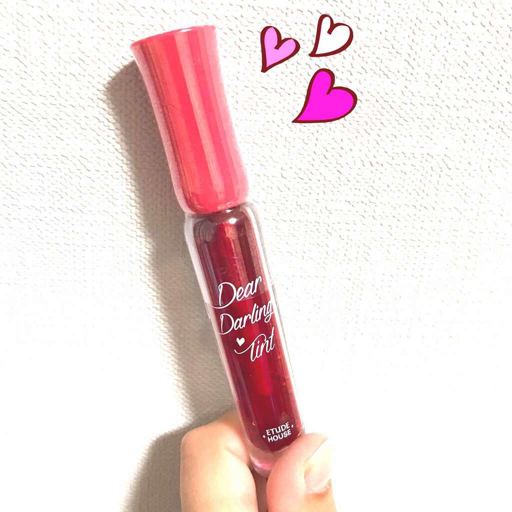 ディアダーリン ウォータージェルティント/ETUDE/リップティントを使ったクチコミ（1枚目）