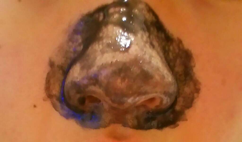 炭・鼻の毛穴ジェルパック/DAISO/シートマスク・パックを使ったクチコミ(2枚目)