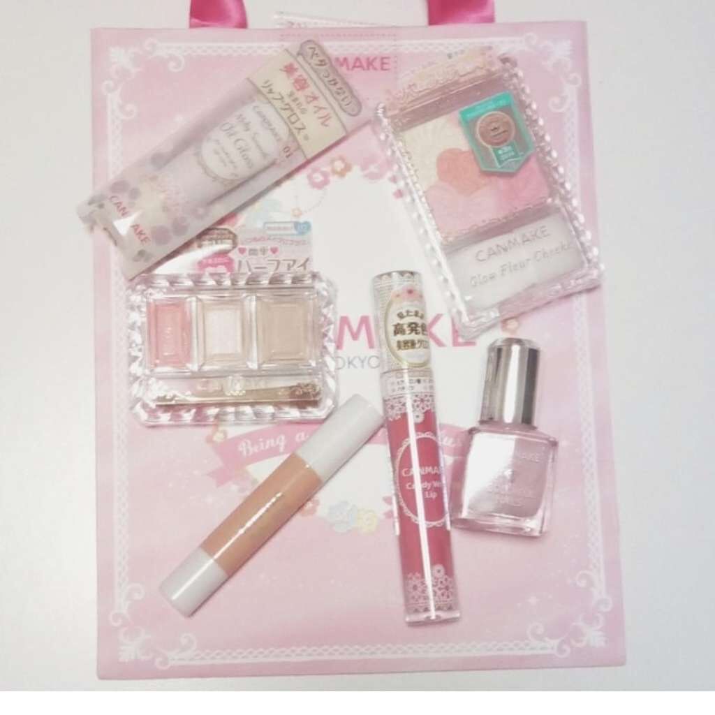 グロウフルールチークス/キャンメイク/パウダーチークを使ったクチコミ(1枚目)