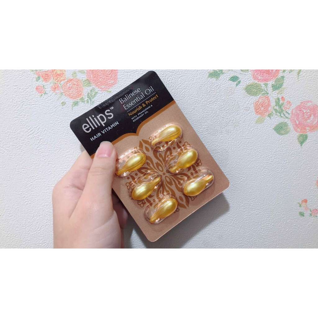 ヘアーオイル【トリートメント】/ellips/ヘアオイルを使ったクチコミ(1枚目)