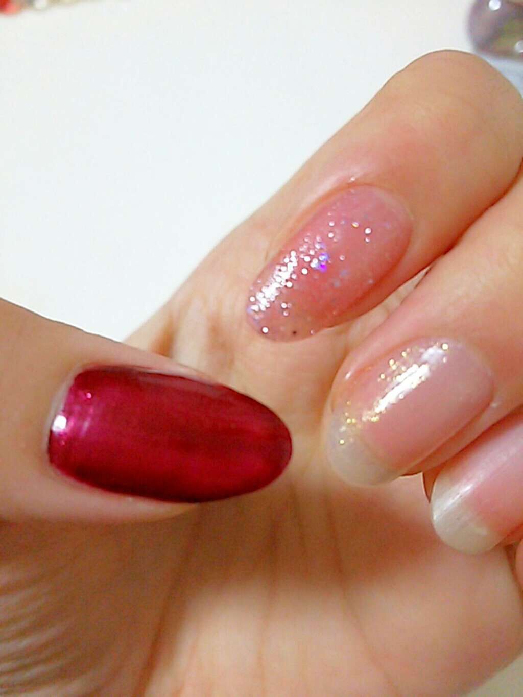 サンリオネイル/DAISO/マニキュアを使ったクチコミ(2枚目)