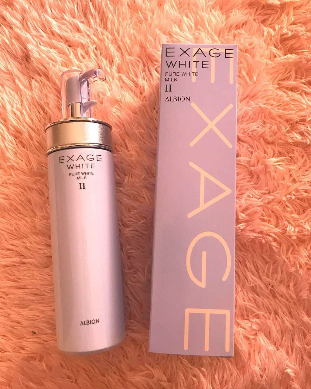 エクサージュホワイト ピュアホワイト ミルク II/ALBION/乳液を使ったクチコミ(1枚目)