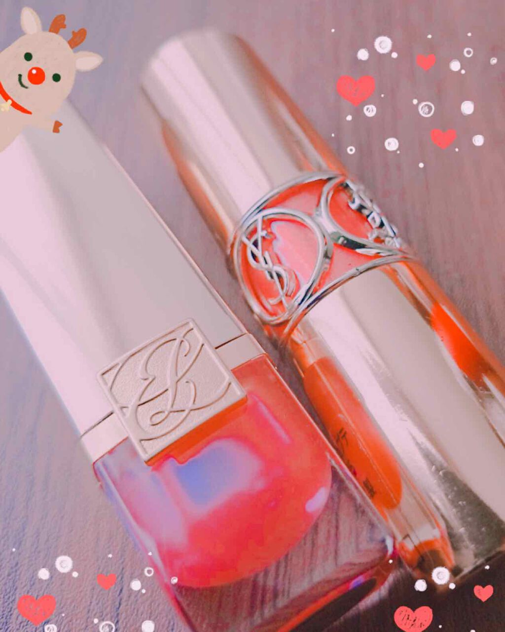 ピュア カラー クリスタル シアー リップスティック/ESTEE LAUDER/口紅を使ったクチコミ（2枚目）