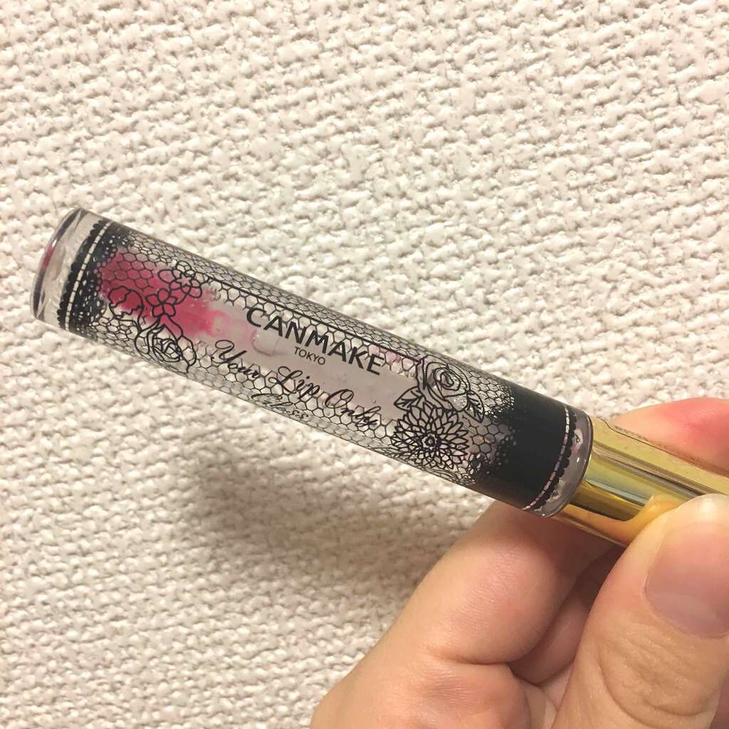 ユアリップオンリーグロス 04 クリア＆ブラック/キャンメイク/リップグロスを使ったクチコミ（1枚目）