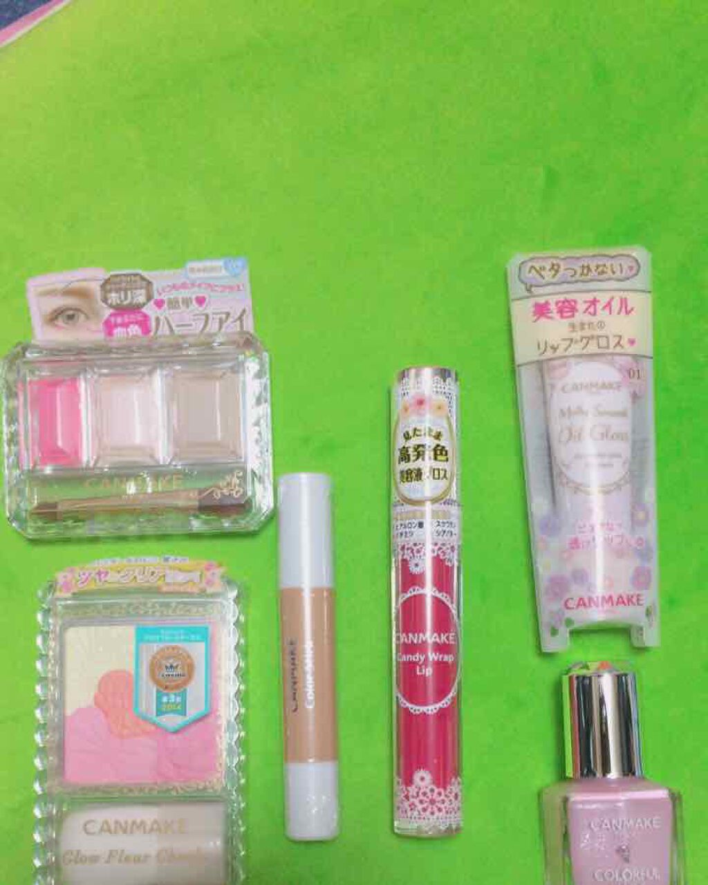 シークレットカラーアイズ/キャンメイク/アイシャドウパレットを使ったクチコミ（2枚目）