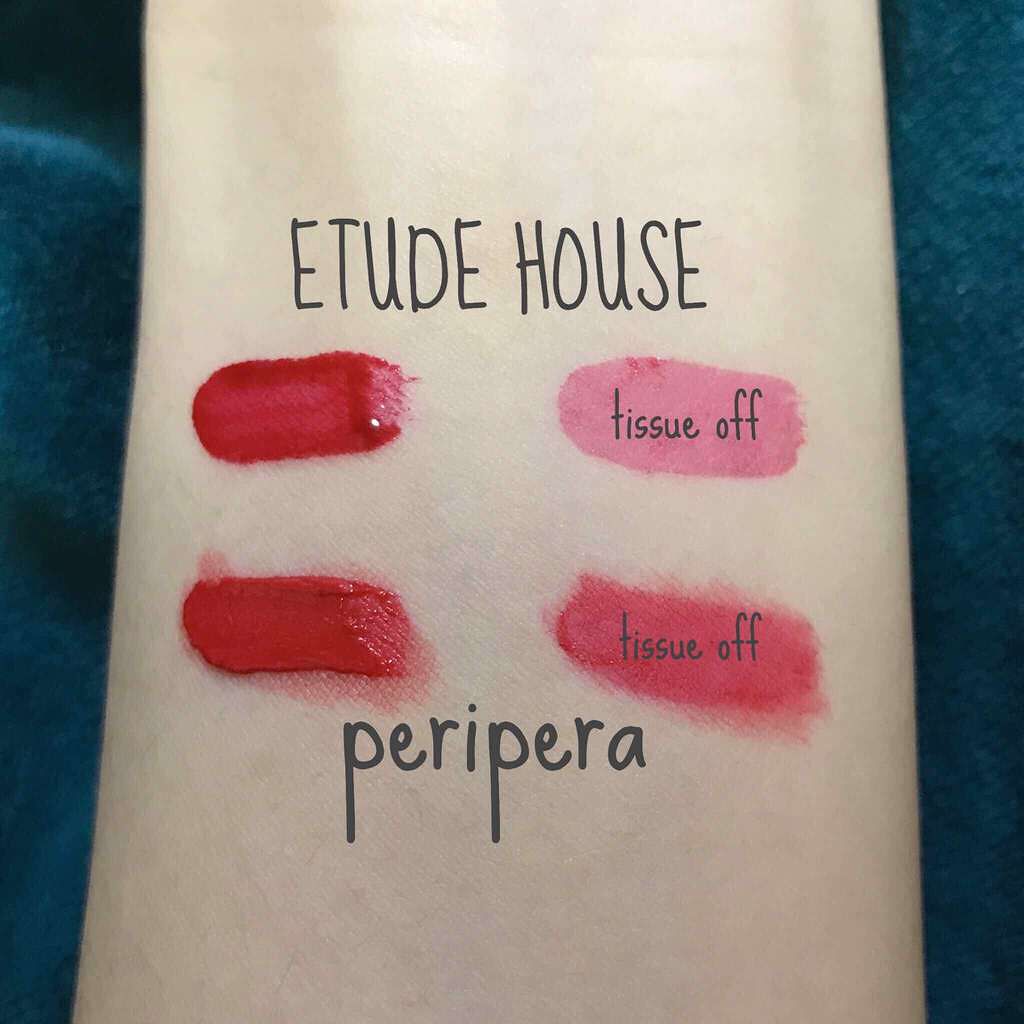 ディアダーリン ウォータージェルティント/ETUDE/リップティントを使ったクチコミ(2枚目)