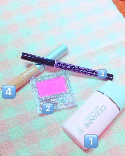 ラスティングリキッドライナー/キャンメイク/リキッドアイライナーを使ったクチコミ(1枚目)