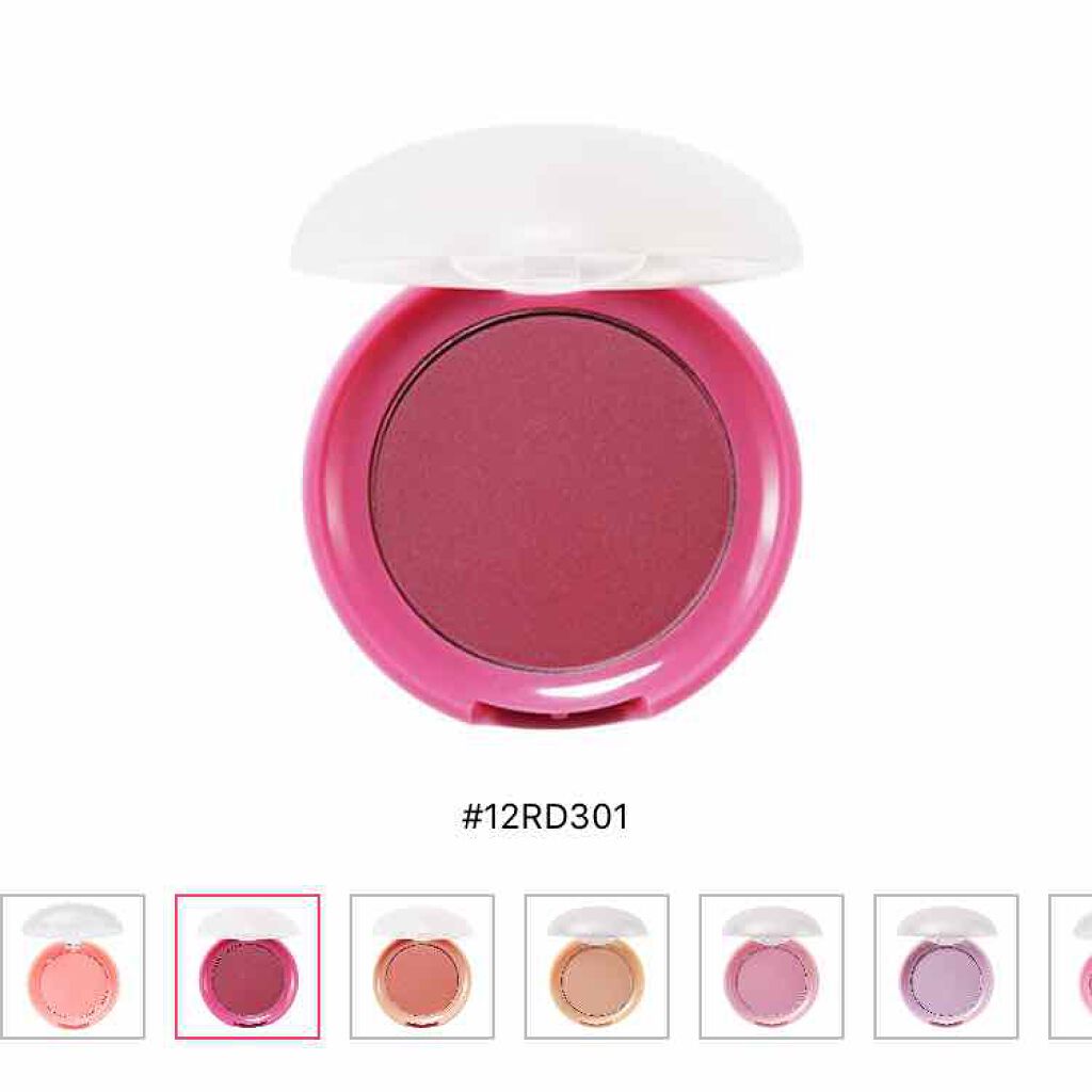 ラブリー クッキー ブラッシャー/ETUDE/パウダーチークを使ったクチコミ（1枚目）