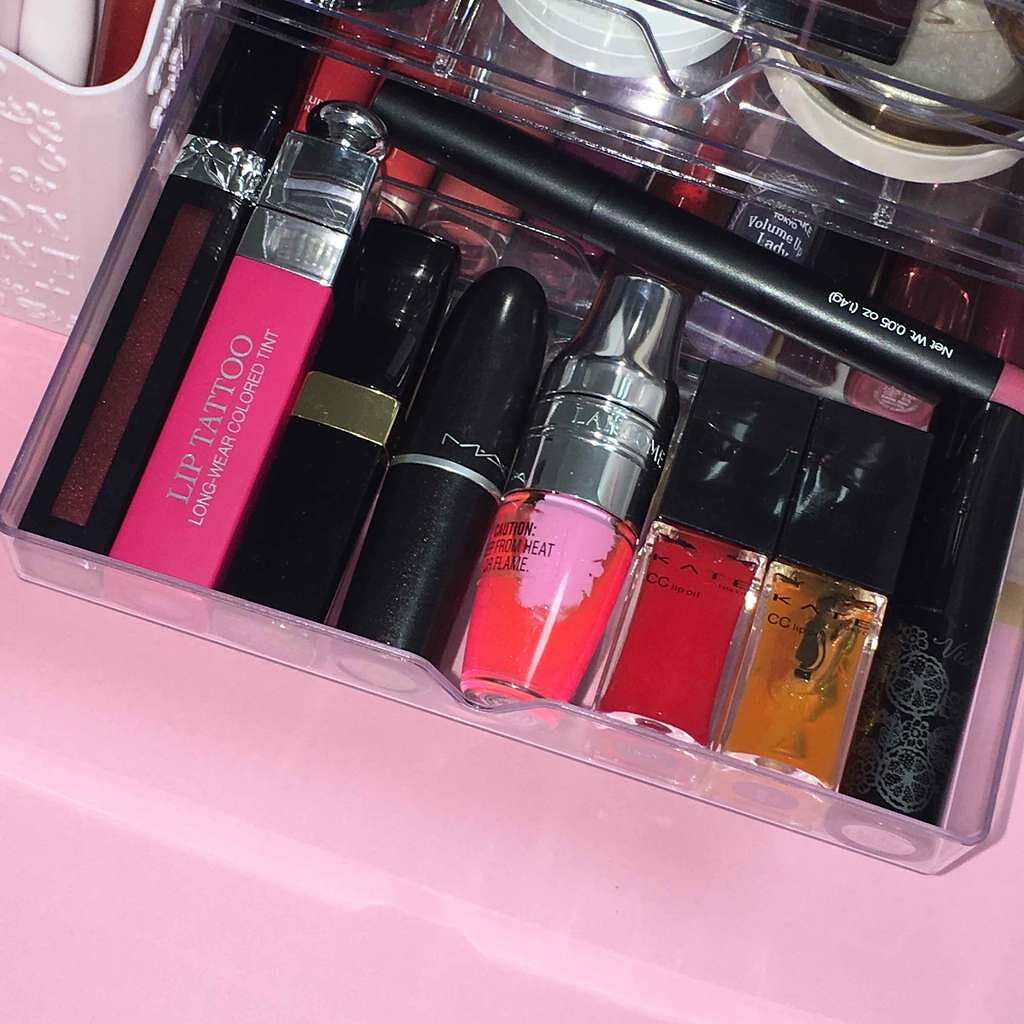 3段式クリアーケース/DAISO/その他化粧小物を使ったクチコミ（2枚目）