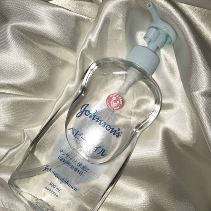 ジョンソン ベビーオイル 無香料/ジョンソンベビー/ボディオイルを使ったクチコミ(1枚目)