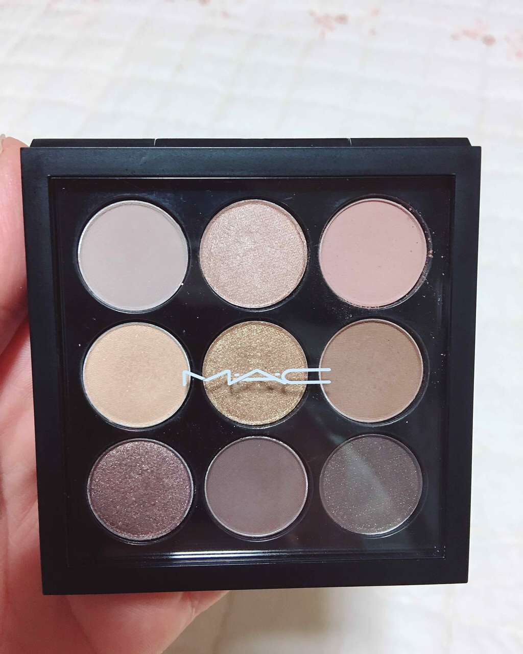 スモール アイシャドウ×9/M・A・C/アイシャドウパレットを使ったクチコミ（3枚目）
