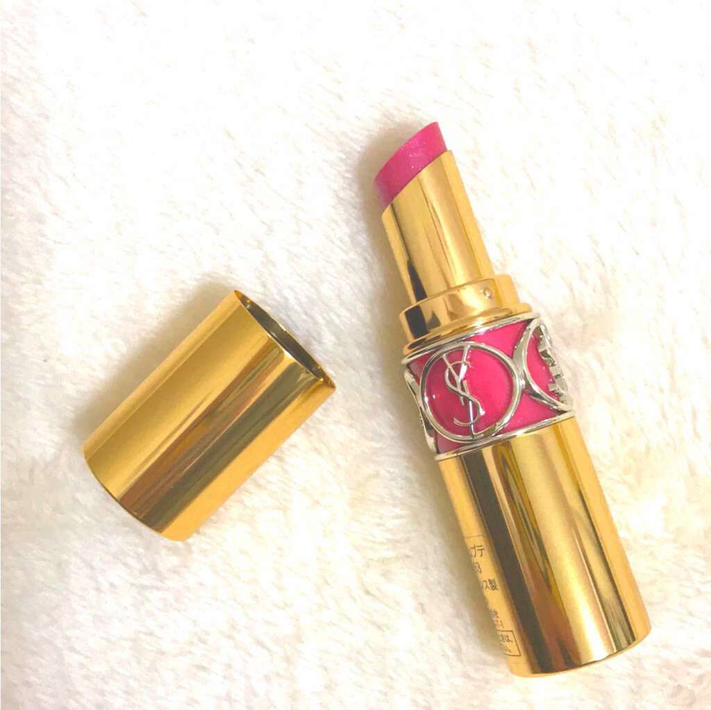 ルージュ ヴォリュプテ シャイン/YVES SAINT LAURENT BEAUTE/口紅を使ったクチコミ（1枚目）