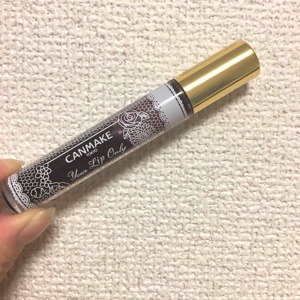 ユアリップオンリーグロス 04 クリア＆ブラック/キャンメイク/リップグロスを使ったクチコミ（2枚目）