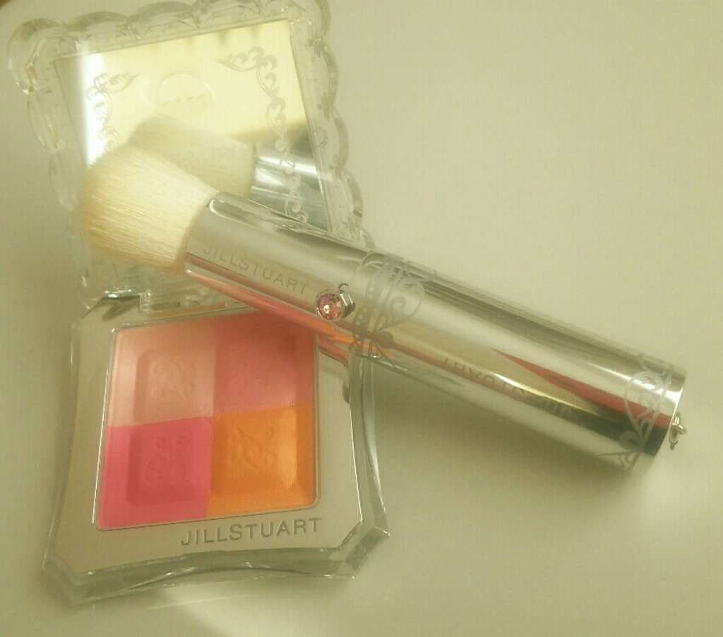 ミックスブラッシュ コンパクト N/JILL STUART/パウダーチークを使ったクチコミ(2枚目)