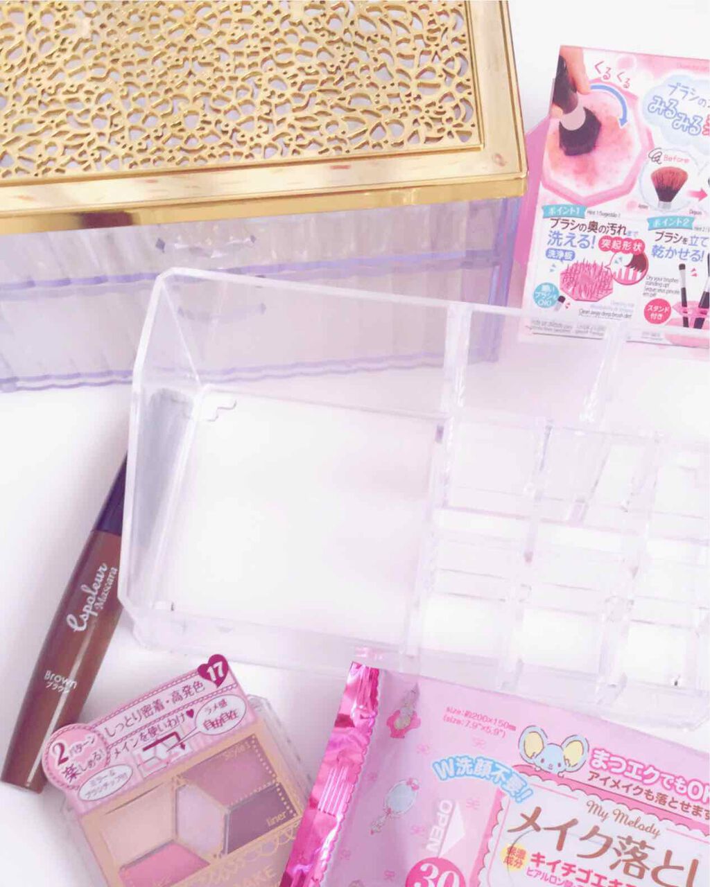 【旧品】パーフェクトスタイリストアイズ/キャンメイク/アイシャドウパレットを使ったクチコミ(1枚目)