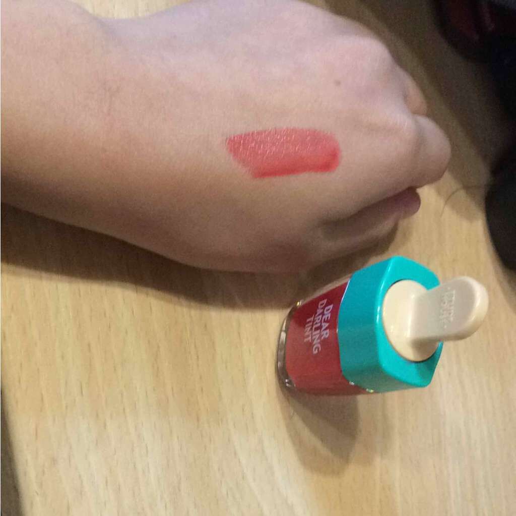 ディアダーリン ウォータージェルティント (アイスティント)/ETUDE/口紅を使ったクチコミ(1枚目)