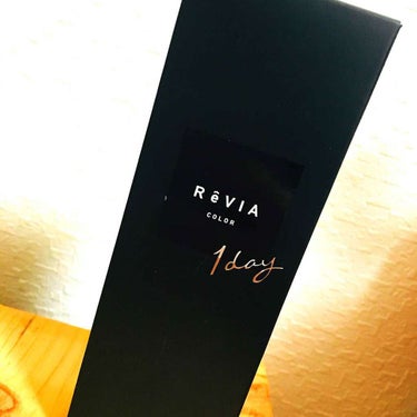 ReVIA 1day [CIRCLE] BLACK（ブラック）/ReVIA/ワンデー（１DAY）カラコンを使ったクチコミ（1枚目）