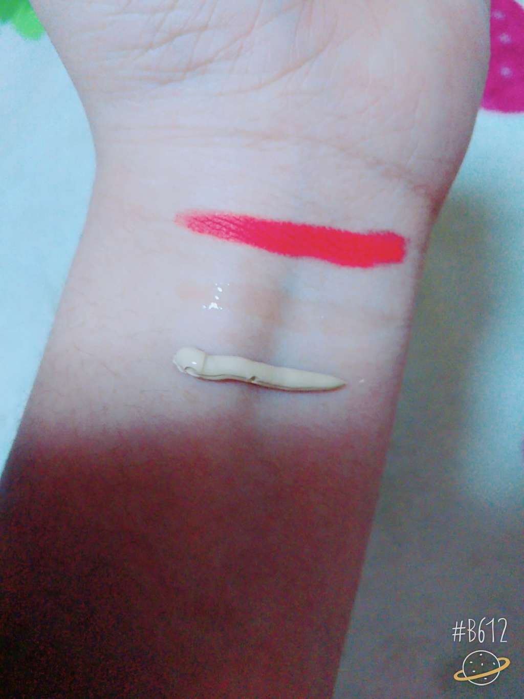 ベルベットリキッドルージュ ポピーレッド/crayontouch-me/口紅を使ったクチコミ（2枚目）