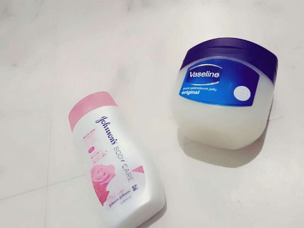 オリジナル ピュアスキンジェリー/ヴァセリン/ボディクリームを使ったクチコミ（1枚目）