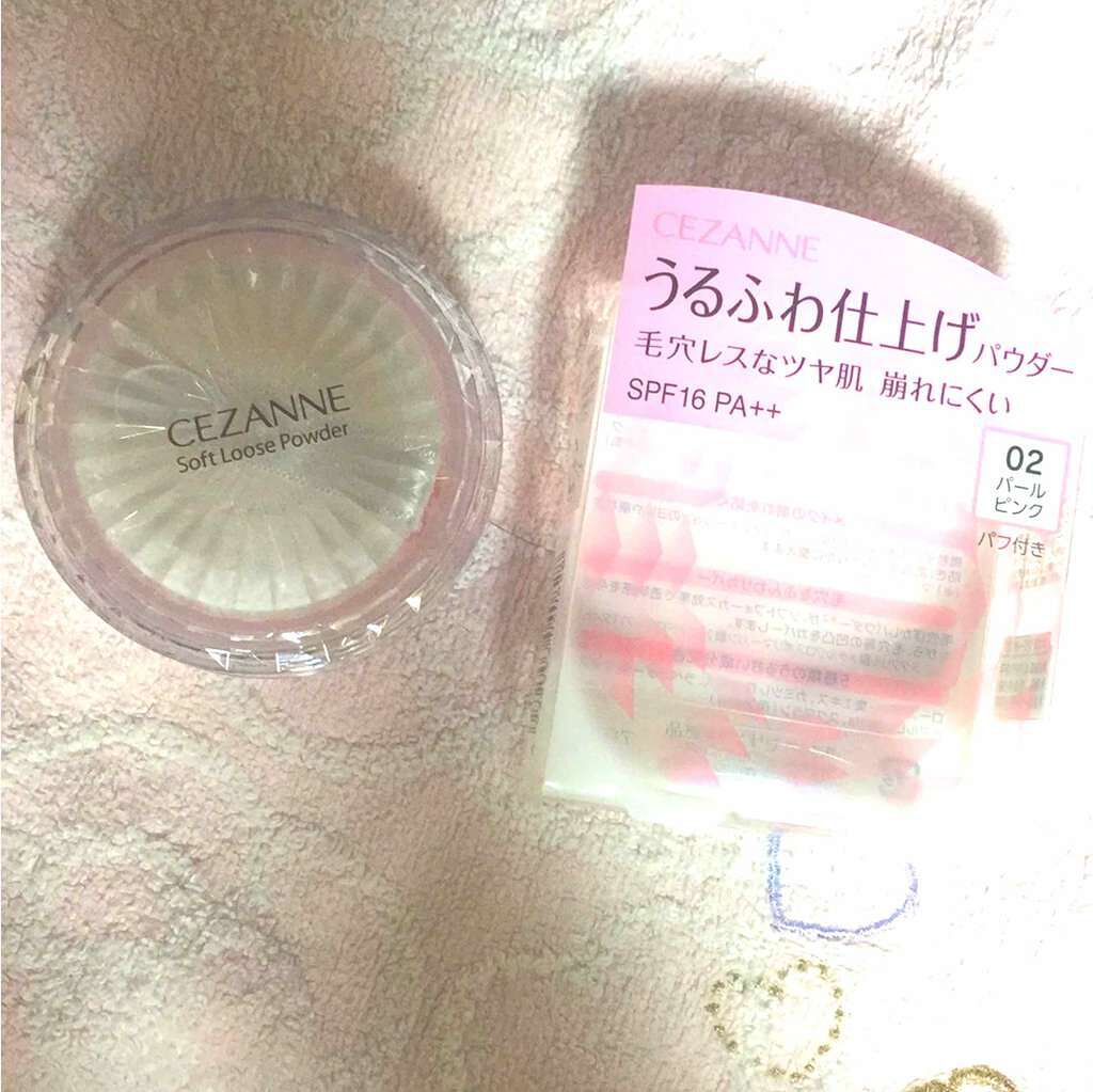 うるふわ仕上げパウダー/CEZANNE/ルースパウダーを使ったクチコミ(1枚目)