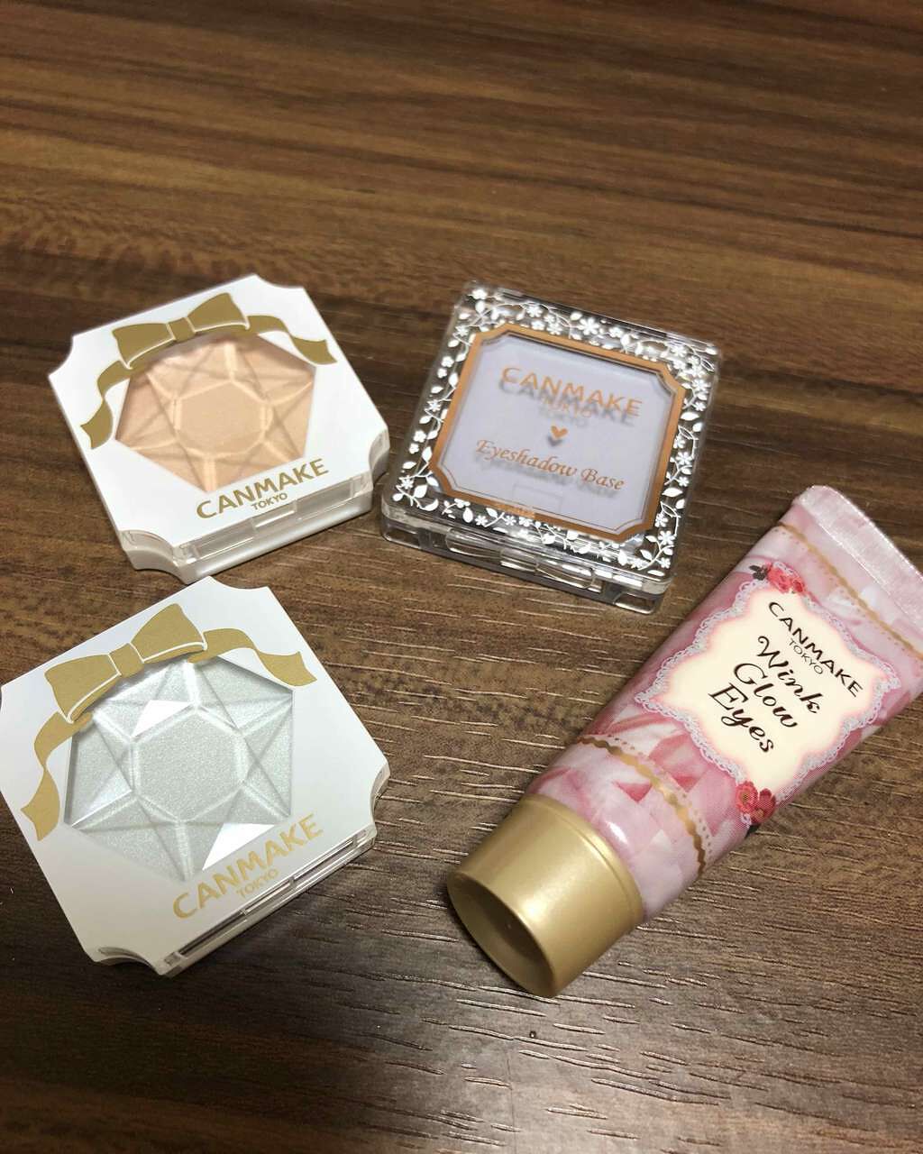 ウィンクグロウアイズ/キャンメイク/ジェル・クリームアイシャドウを使ったクチコミ（1枚目）