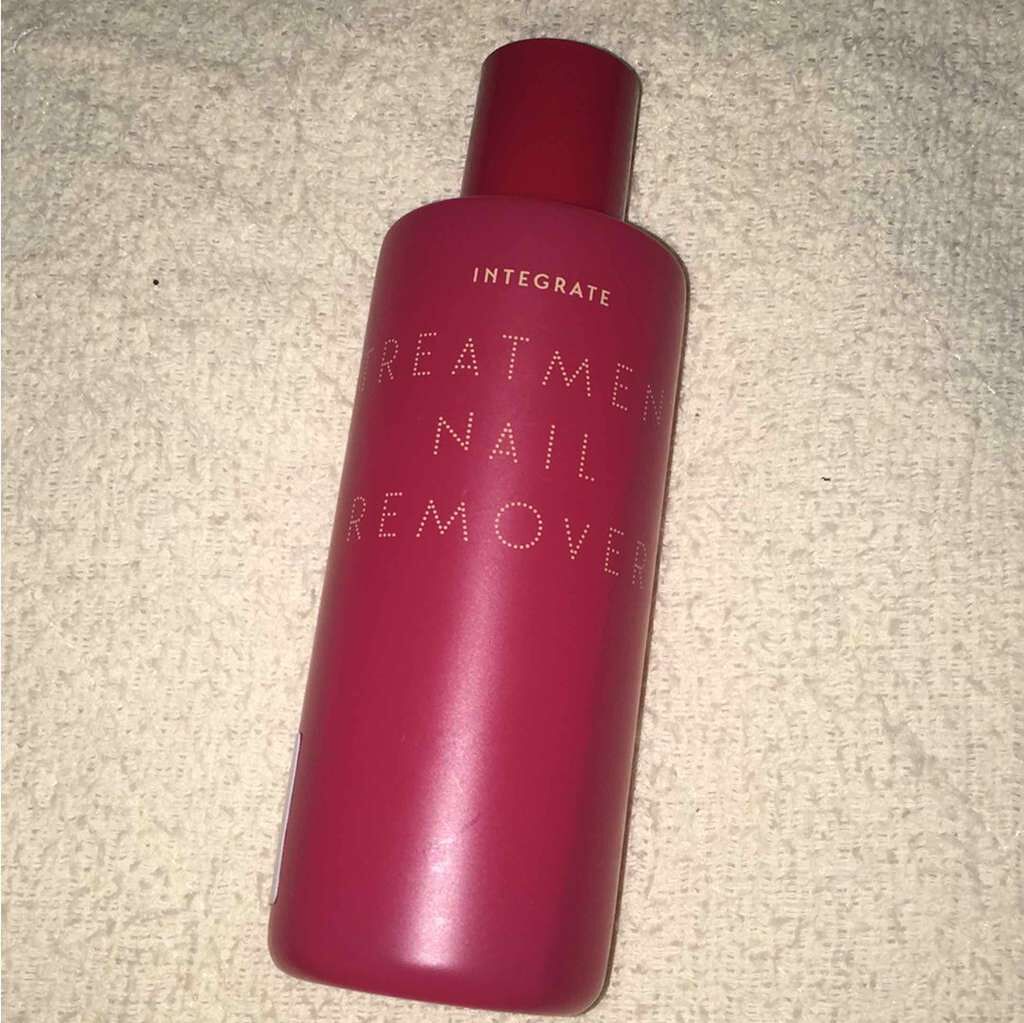 トリートメントネールリムーバー/インテグレート/除光液を使ったクチコミ（1枚目）