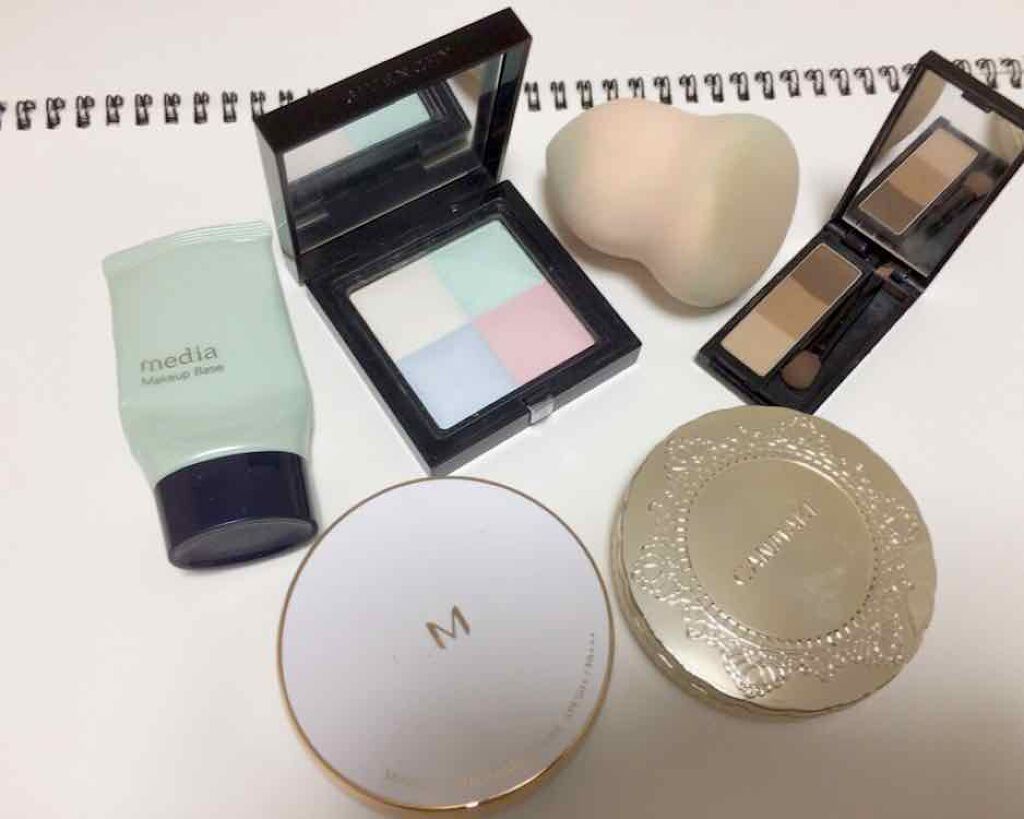 【旧品】マシュマロフィニッシュパウダー/キャンメイク/プレストパウダーを使ったクチコミ(1枚目)