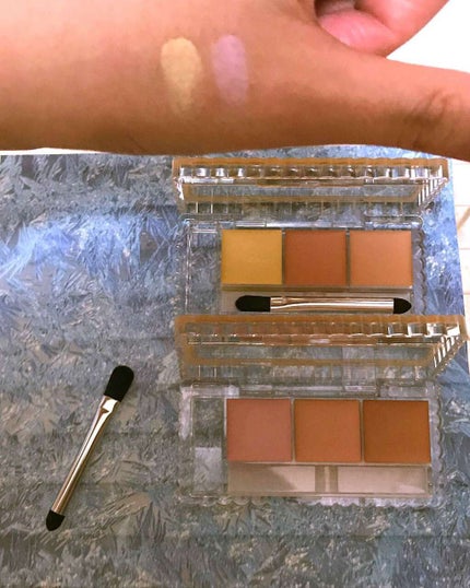 カラーミキシングコンシーラー/キャンメイク/パレットコンシーラーを使ったクチコミ(2枚目)