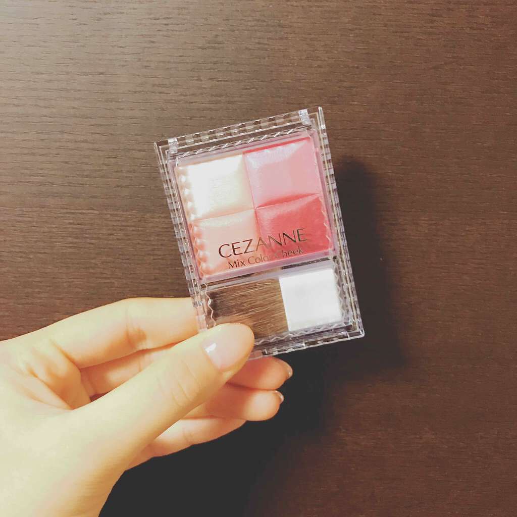 ミックスカラーチーク/CEZANNE/パウダーチークを使ったクチコミ(1枚目)