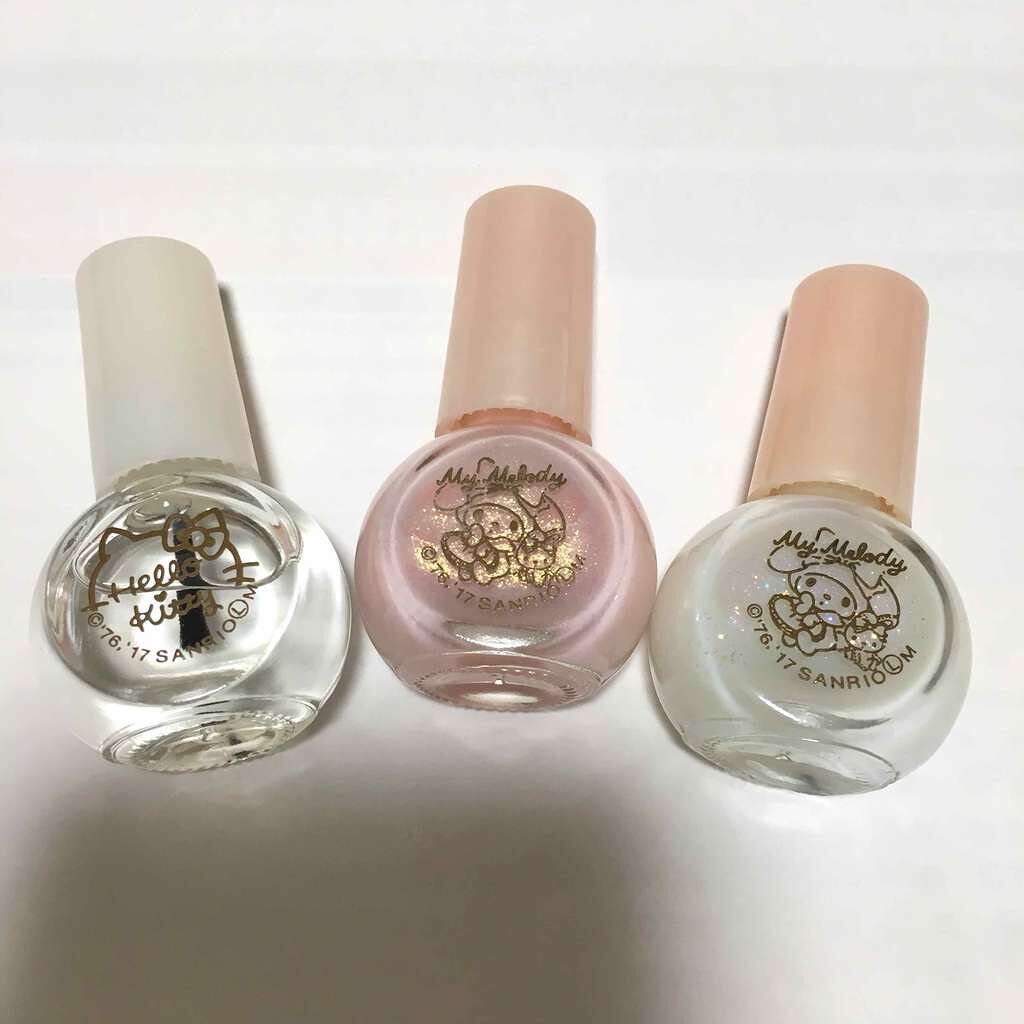 サンリオネイル/DAISO/マニキュアを使ったクチコミ(1枚目)
