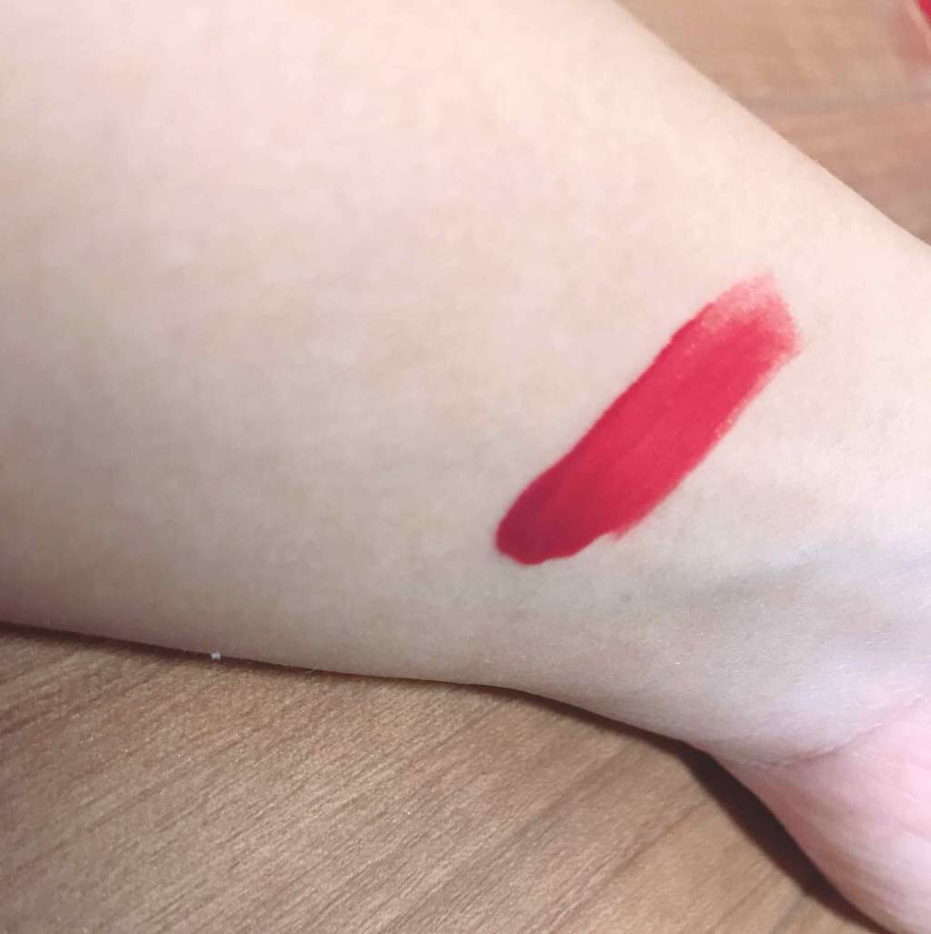 ディアダーリン ウォータージェルティント （アイスティント）/ETUDE/口紅を使ったクチコミ（3枚目）
