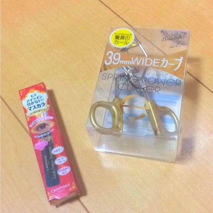 ラッシュフレームマスカラ/キャンメイク/マスカラを使ったクチコミ(1枚目)