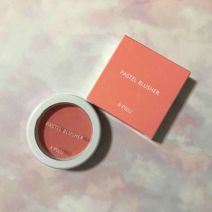 アピュー パステルブラッシャー/A’pieu/パウダーチークを使ったクチコミ(1枚目)