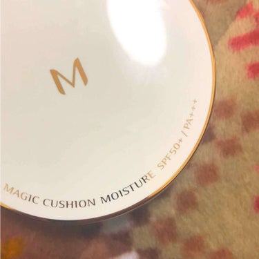 M クッション ファンデーション(モイスチャー)/MISSHA/クッションファンデーションを使ったクチコミ（1枚目）