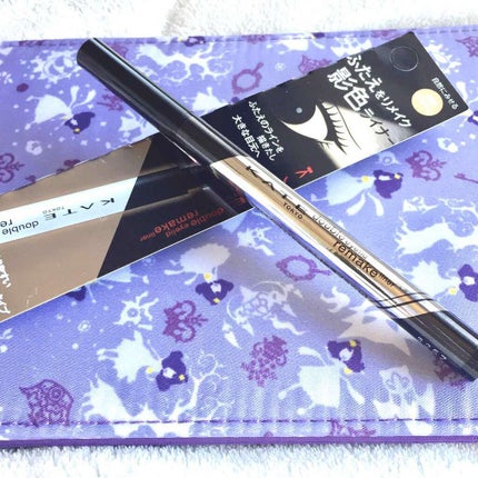 ダブルラインフェイカー/KATE/リキッドアイライナーを使ったクチコミ(2枚目)