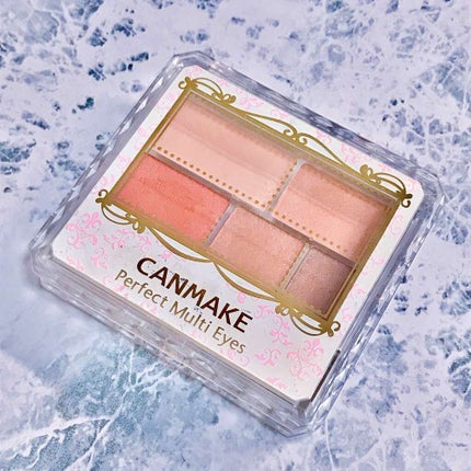 パーフェクトマルチアイズ/キャンメイク/アイシャドウパレットを使ったクチコミ(1枚目)