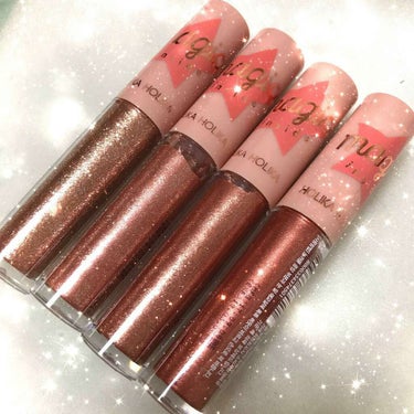 HOLIKA HOLIKA アイメタルグリッターのクチコミ「ホリカホリカの
アイメタルグリッター
全4色

01 STELLA DUST
02 ROSE .....」（1枚目）