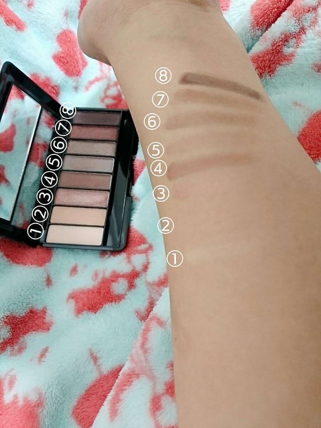 マグニファイズ アイコントゥアリング パレット N/リンメル ロンドン/アイシャドウパレットを使ったクチコミ(3枚目)