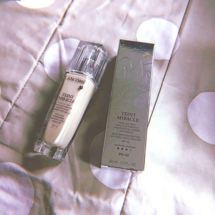 タンミラク リキッド/LANCOME/リキッドファンデーションを使ったクチコミ(1枚目)