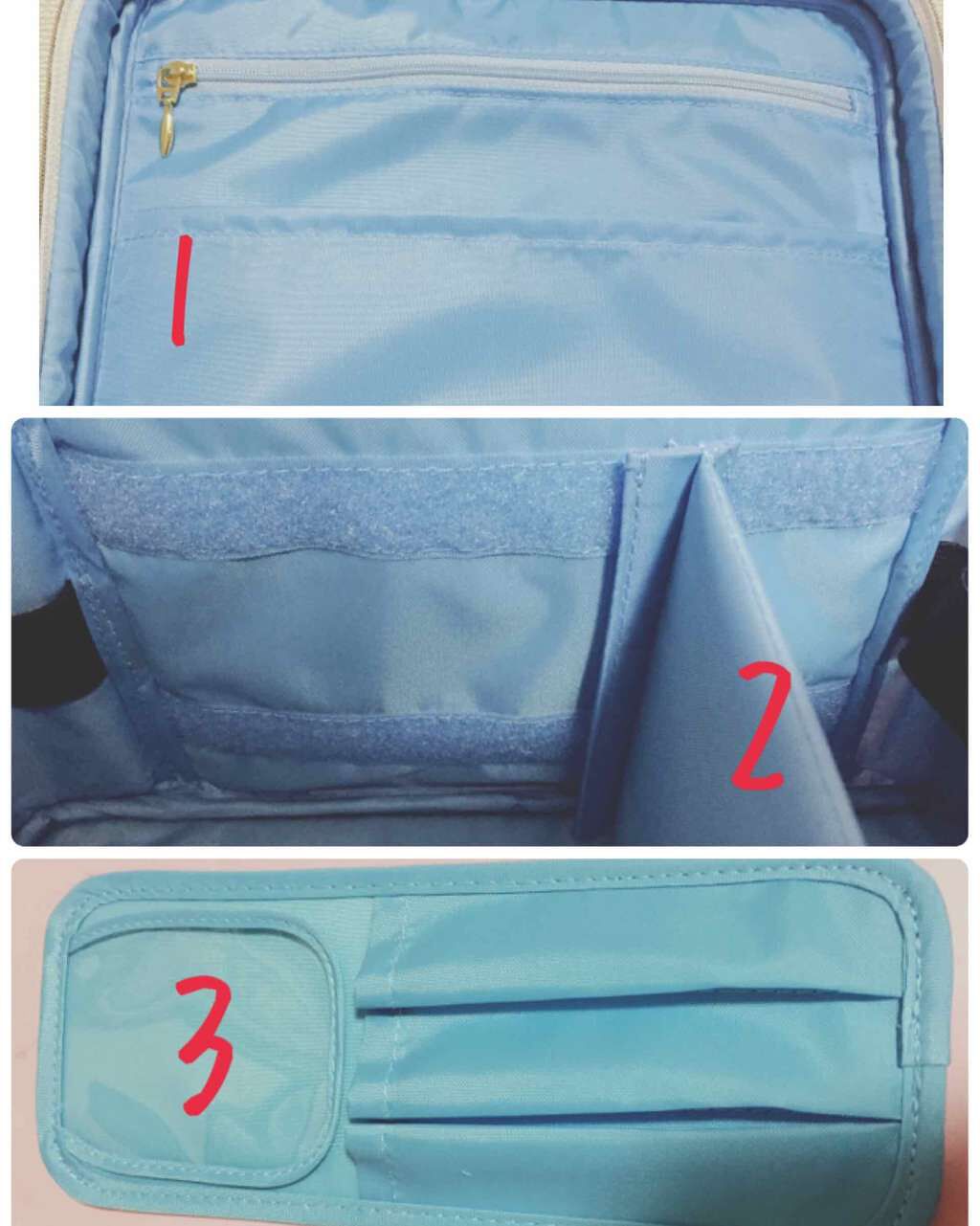 ヒマワリ on LIPS 「最近買ったポーチなのですが、見た目が可愛すぎて買いました!最初..」(3枚目)