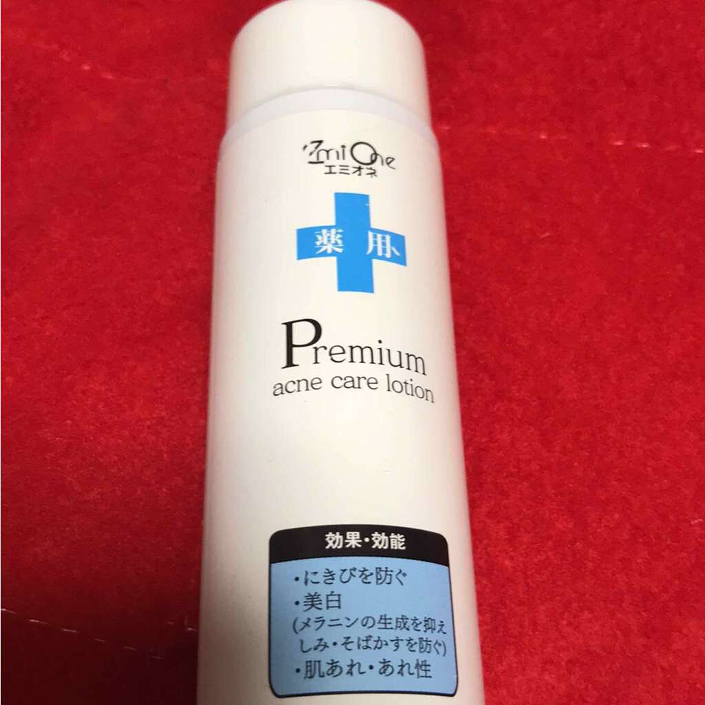 薬用プレミアムアクネケアローション/emione(エミオネ)/化粧水を使ったクチコミ(1枚目)