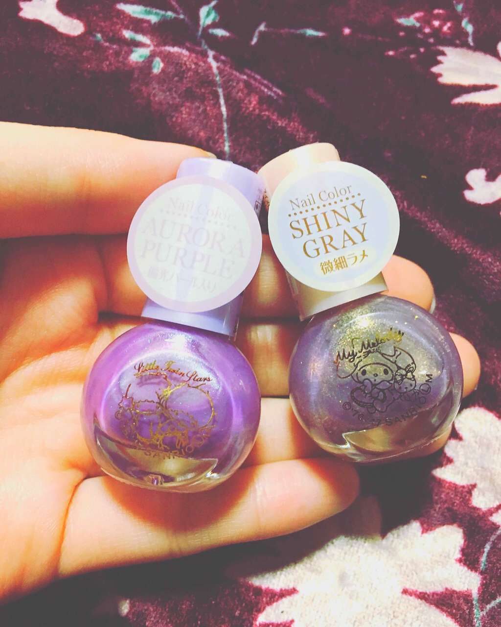 サンリオネイル/DAISO/マニキュアを使ったクチコミ(1枚目)